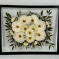 Framed wedding flower preservation